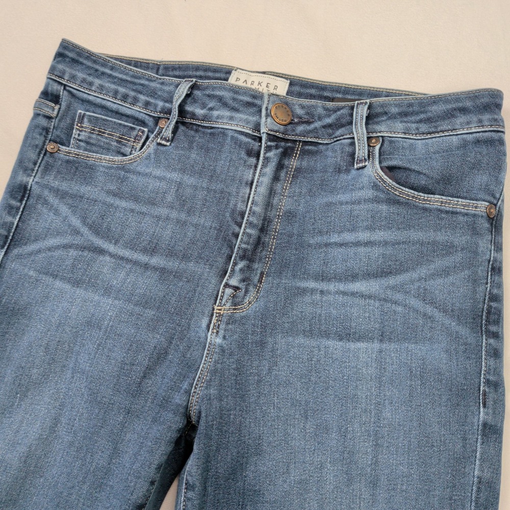 Parker Smith High Rise Skinny Jeans Womens 8/29 Medium Wash Blue Denim